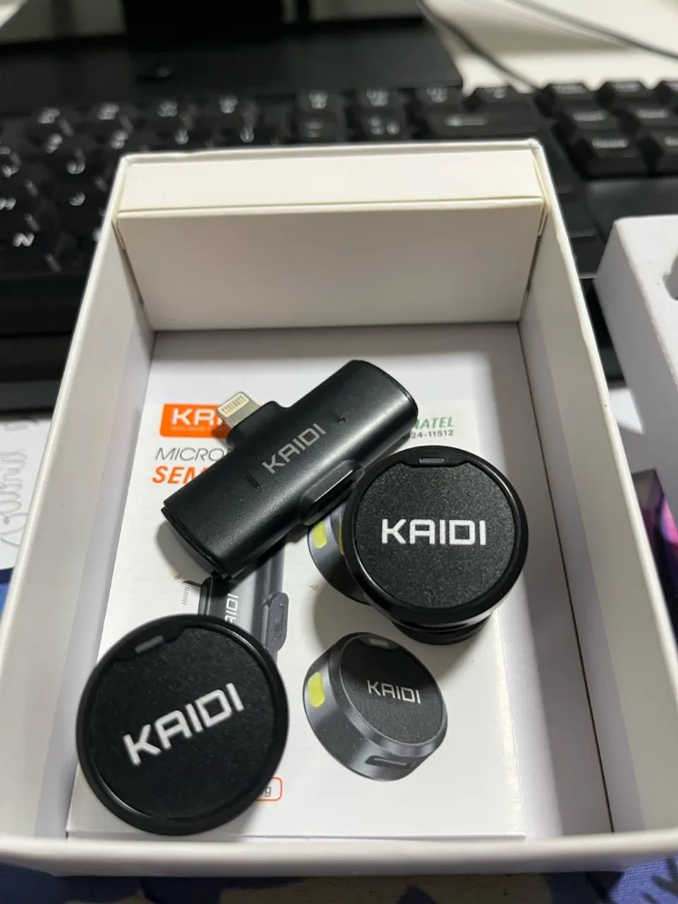 MICROFONE LAPELA KAIDI - Foto 4