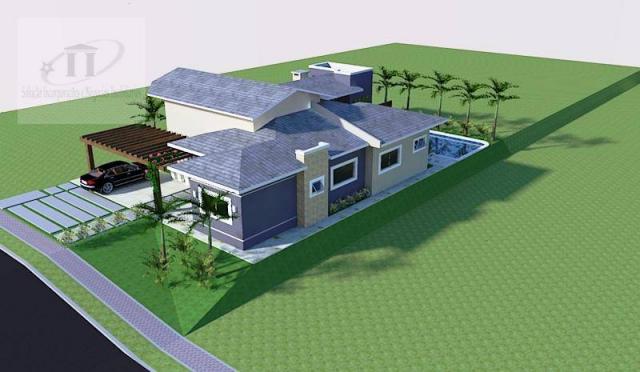 Casa com 3 dormitórios à venda, 200 m² por R$ 890.000,00 - Residencial Tamboré Campo Caman
