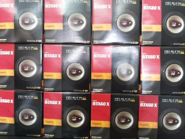 Par de alto falantes Bravox 4 5 6 polegadas 200W Novo 1 ano de garantia b3x60x Entregamos - Foto 2
