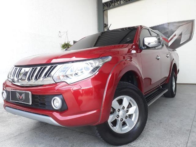 Mitsubish L200 Triton Hpe Sport 2.4 4x4 Cd 16v Tb 2017/2018 Vermelho Blindado