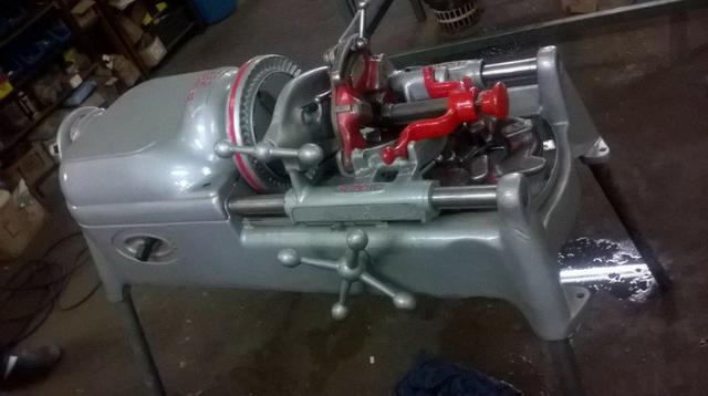 Rosqueadeira Elétrica Mod. 535-T Marca Ridgid, seminova - Foto 2