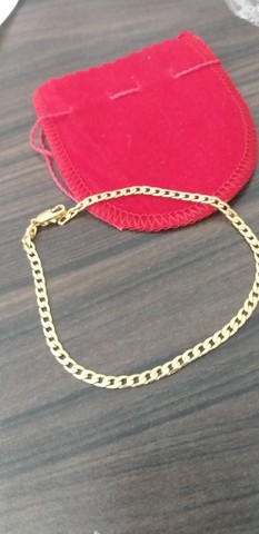 SP Promoção última PULSEIRA banhada 18k nova