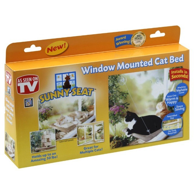 Cama Suspensa de Janela Caminha Para Gatos - Foto 4