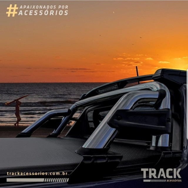 Santo Antônio Santantônio Track Preto e Cromado P/ todas as picapes - Foto 4