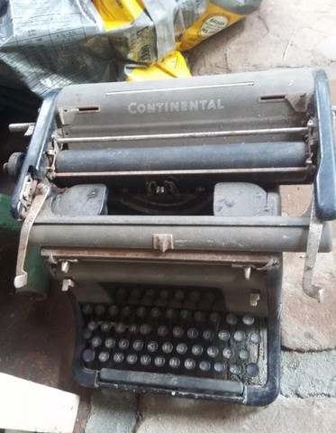 Rara máquina de datilografia Continental - Foto 6