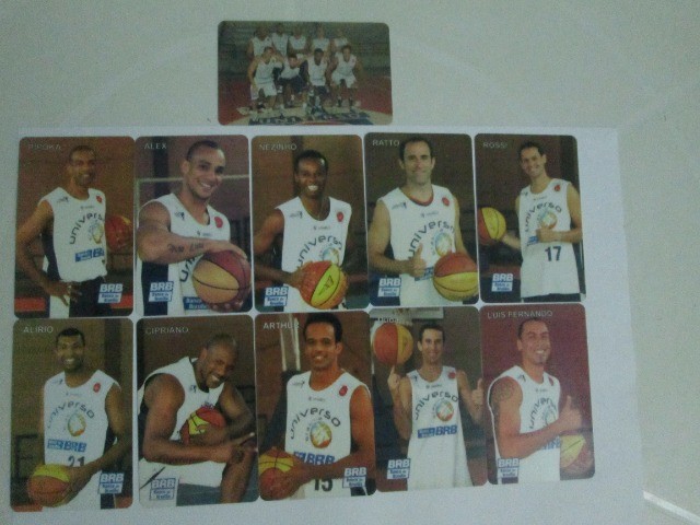 Cards Time De Basquete Brasília DF Ano 2007 - Foto 4