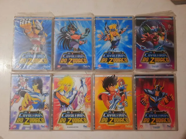 Dvd Cavaleiros Do Zodíaco Zodiaco Saint Seiya Dublado Full