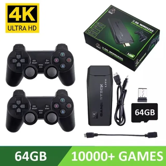 IMAGEM PERSONALIZADA + CARTÃO 64GB PARA GAME STICK 4K LITE - Retro Game do  Jr