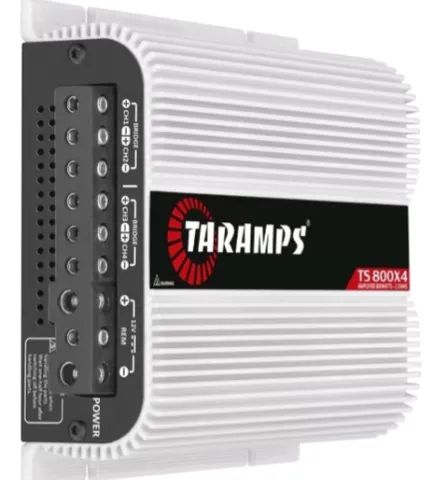 Potencia Taramps Ts800.4 800w Rms 4 Canais Digital Amplificador Som Ts800x4 Trio Bob Modul - Foto 7