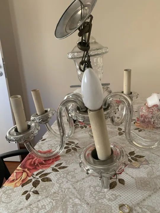 Lindo Lustre de Cristal - Foto 2