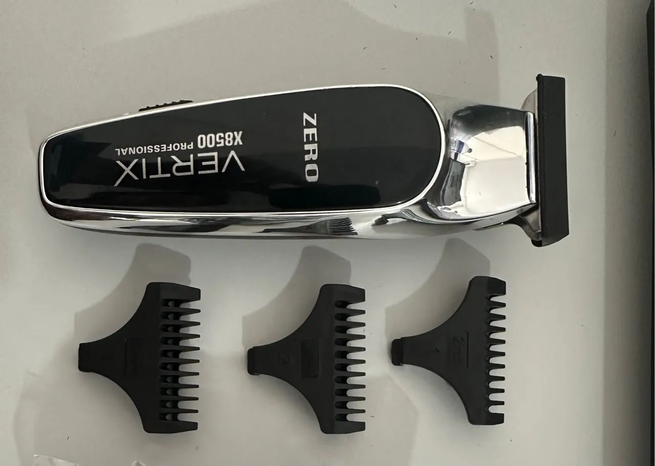 Máquina de Acabamento Profissional Zero Gap Sem Cabo Com Bateria Lithium X8500 Vertix