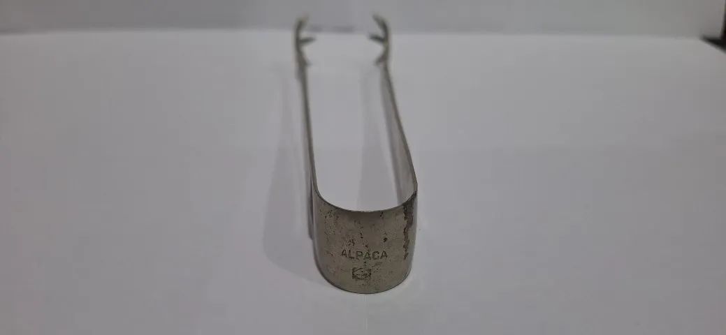 pegador de gelo antigo alpacca - Foto 2