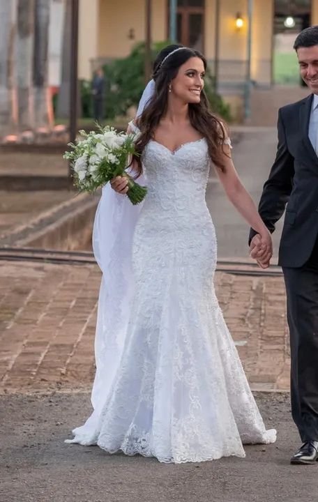 Vestido de noiva sereia - estilista - Foto 2