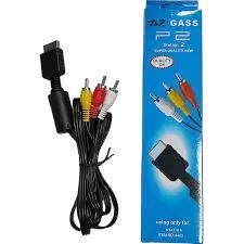 Cabo Av Audio E Video Rca Playstation Ps3 Ps2 Ps1  - Foto 2