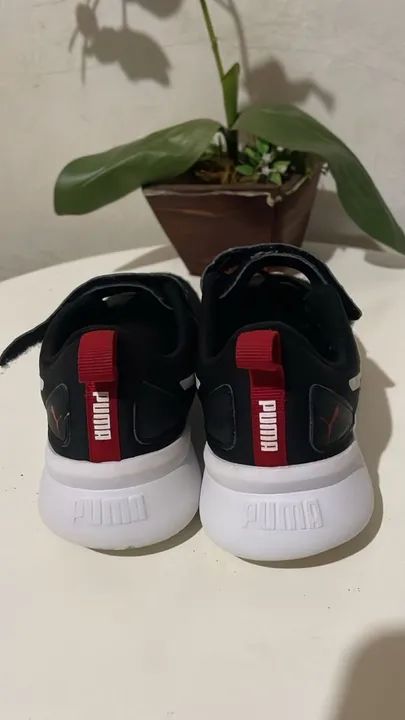 Tênis Puma Infantil - Preto 29 - Foto 3