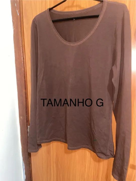 5 BLUSAS MEIA ESTAÇÃO 15,00 CADA - Foto 2