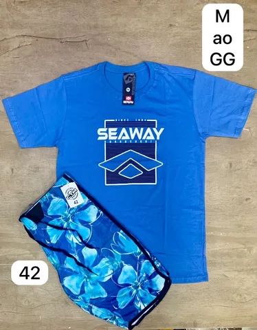 Conjunto Camisa  Bermuda Tactel - Foto 2