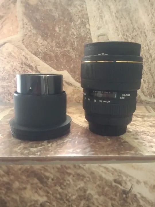 LENTE 24-70MM SIGMA CANON - Foto 4