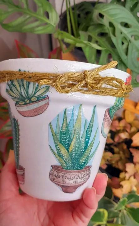 Vaso de Decoupage - Foto 2