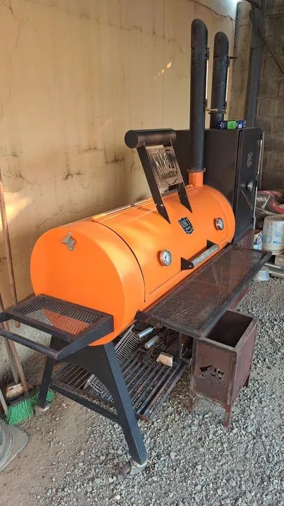 Pit smoker kings 20 com defumador Area Externa Paqueta Belo Horizonte 1331244078 OLX