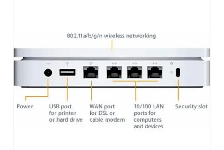 Roteador Apple Airport Extreme 802.11n Wi-fi A1143  - Foto 6