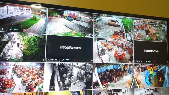 CAMERAS DE SEGURANÇA COM GRAVADOR CABEADO INTELBRAS  - Foto 3