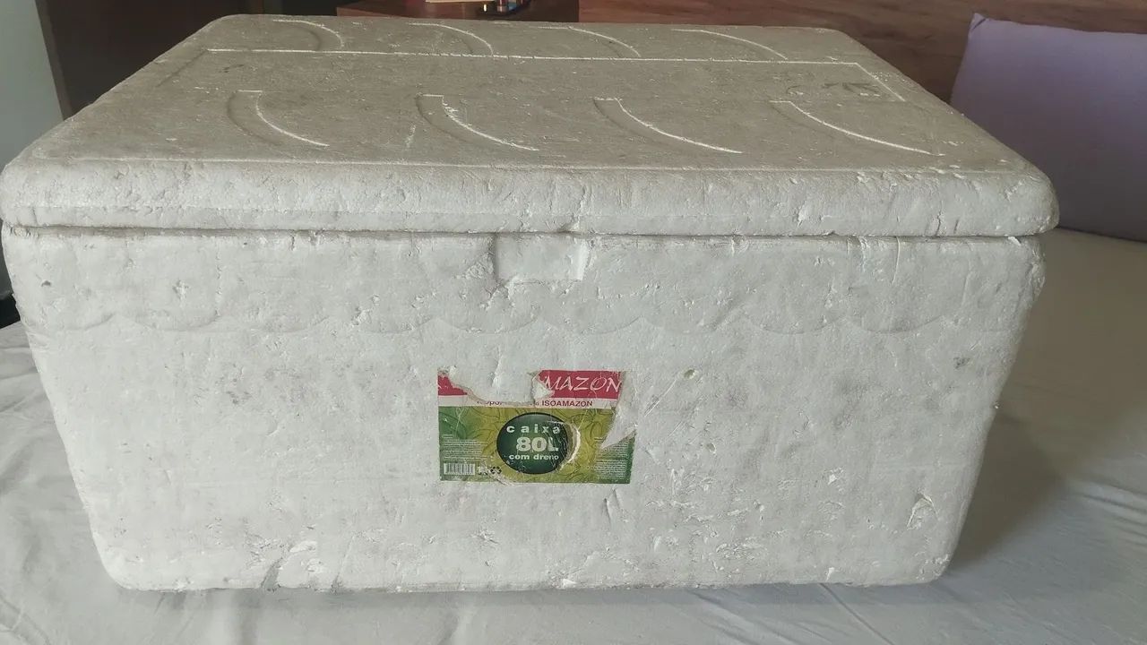 Caixa de Isopor 80 Litros - Isoamazon - Foto 2