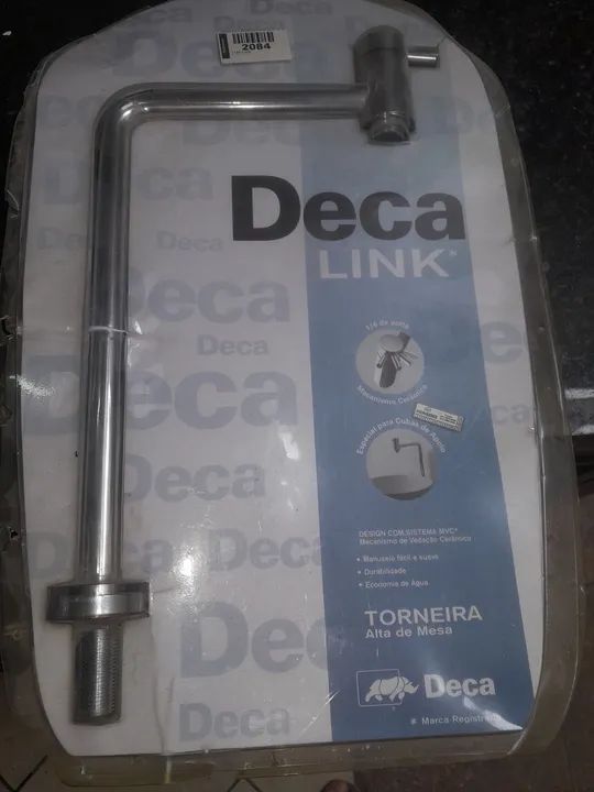 Torneira Deca Link Alta de Mesa - Nova