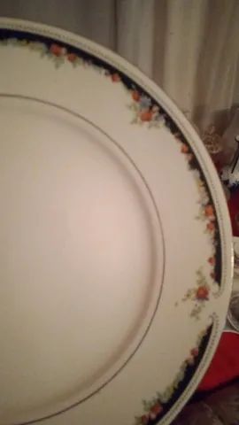 Prato raso decorativo para mesa ou parede porcelana linda - Foto 3