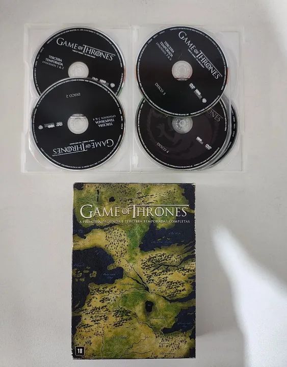 Game of Thrones - Box Completa com as 3 primeiras temporadas - Foto 4