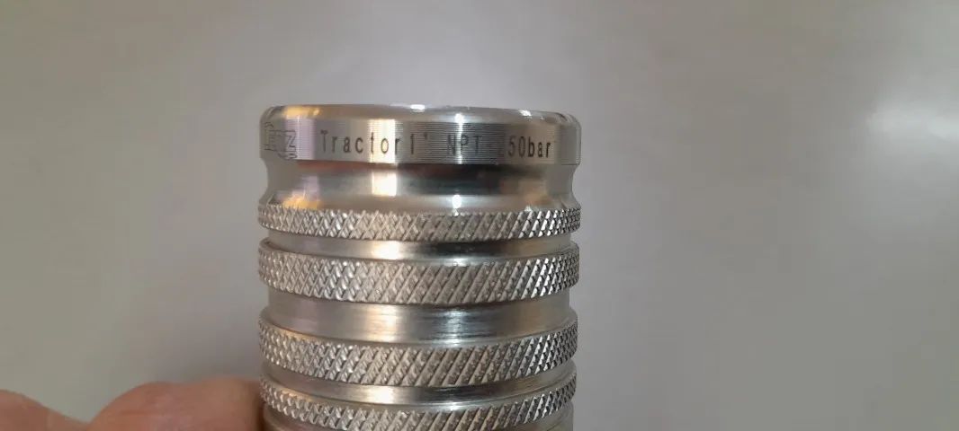 Engate Rápido Hidráulico Agrícola 1 Polegada Completo - Foto 5