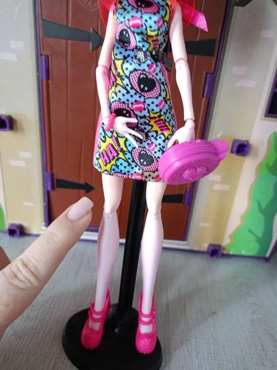 Monster High Draculaura Dead dot Gorgeous com *ROUPINHAS* Draculaura popart Ghouls - Foto 4