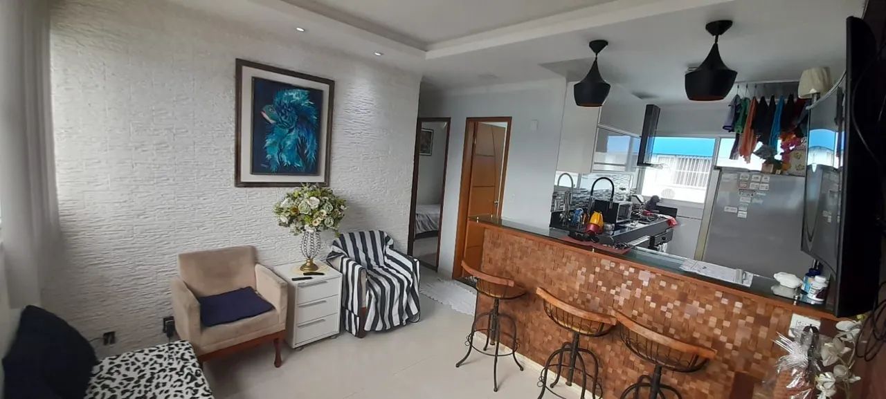 Praia Apto de 2 Quartos Temporada Mobilado  PROMOÇÃO PACOTE DE CARNAVAL NÃO PERCA!! - Foto 5