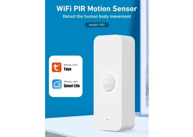 Sensor de movimento Tuya wifi pir casa inteligente infravermelho Alexa Automação COD-AM607 - Foto 2
