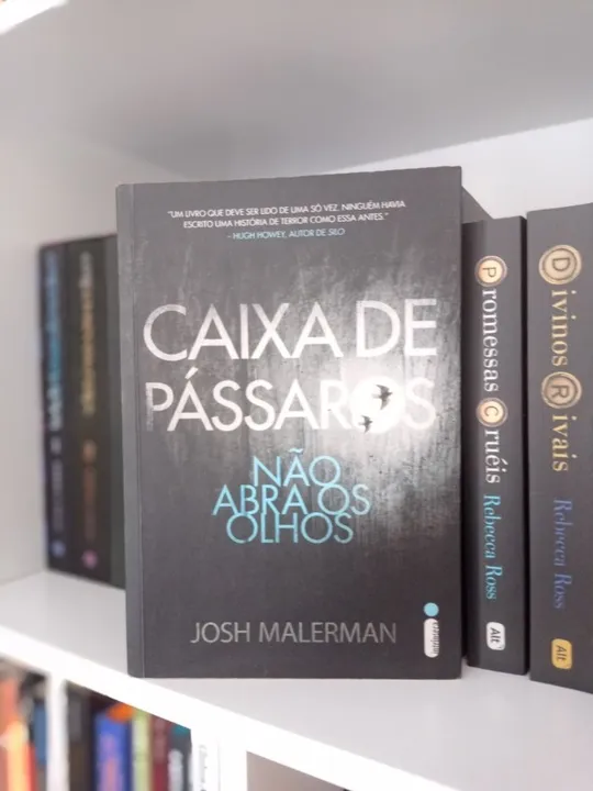 Livro seminovo/como novo, Caixa de Pássaros de Josh Malerman - Editora Intrínseca