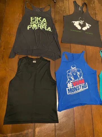 Lote de regatas, Nike, Hering e outras  - Foto 3