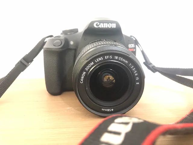Câmera EOS Rebel T7 com Lente EF-S 18-55mm IS II - Foto 3
