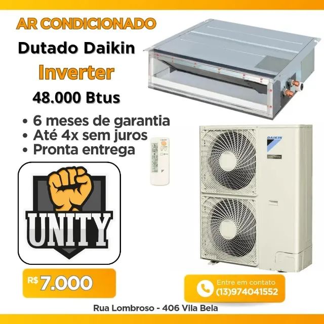 Dutado Daikin 48.000btu/h 