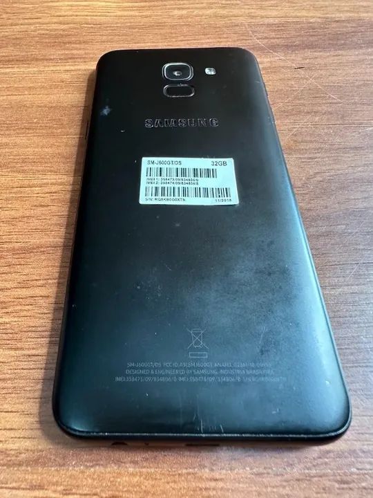amsung galaxy j6 tv digital dual chip 32gb 2 gb ram octa-core reconhecimento facial impres - Foto 4