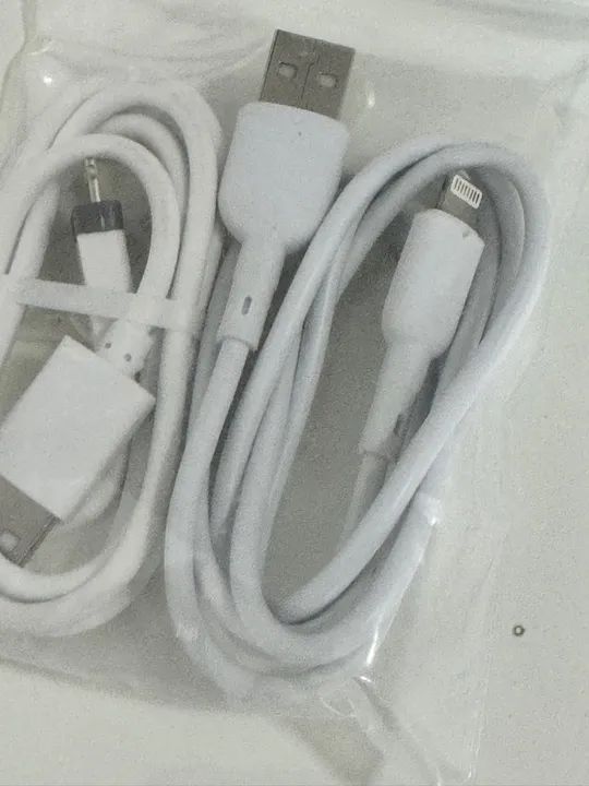 2 cabos novos para Iphone USB x lightning 1 metro - Foto 5