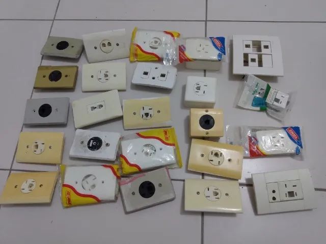 Tomadas para telefone e interfone