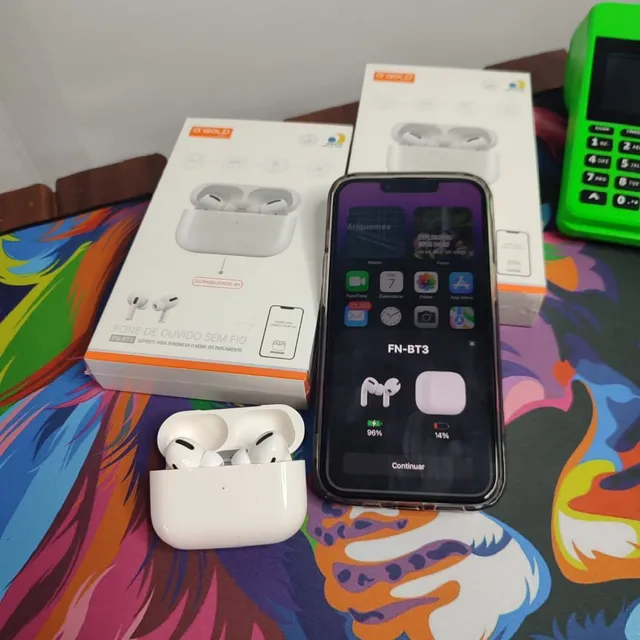 Fone Bluetooth Gold pro