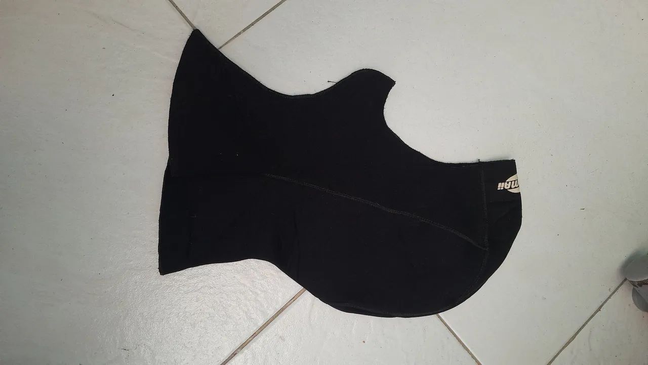 Capuz neoprene 3mm mergulho mormaii 