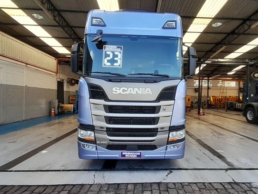 SCANIA R450 A6X2 2022/2023 - PACOTE ADAS PNEUS NOVOS IMPORTADOS SAIA LATERAL E DEFLETORES, - Foto 3