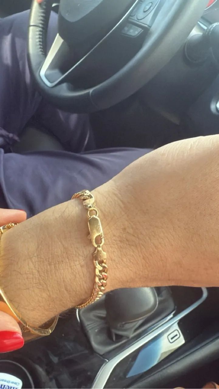 Pulseira de ouro 18k - Foto 3