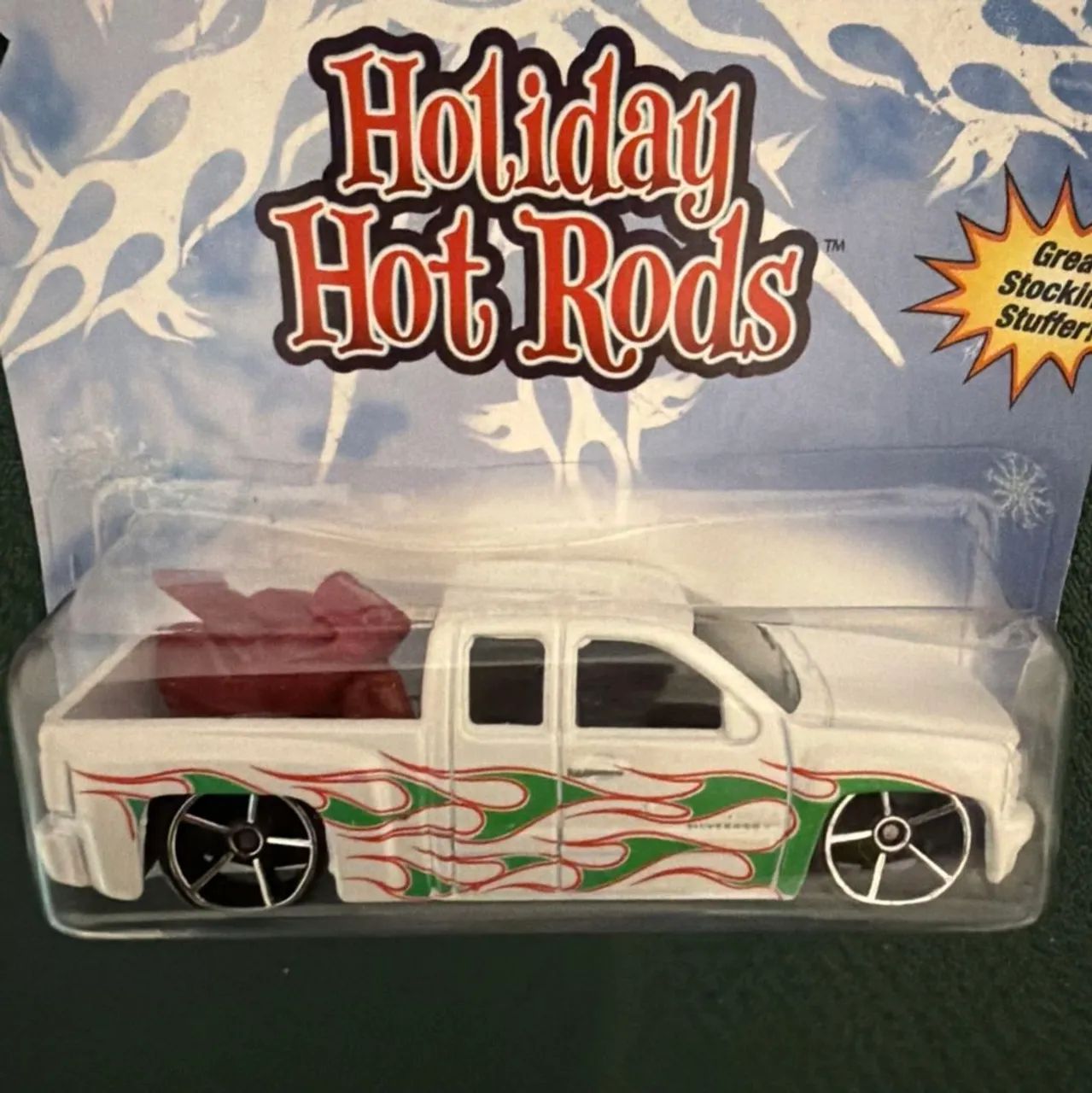 Hot Wheels Holiday Hot Rods 07 Chevy Silverado. - Foto 2