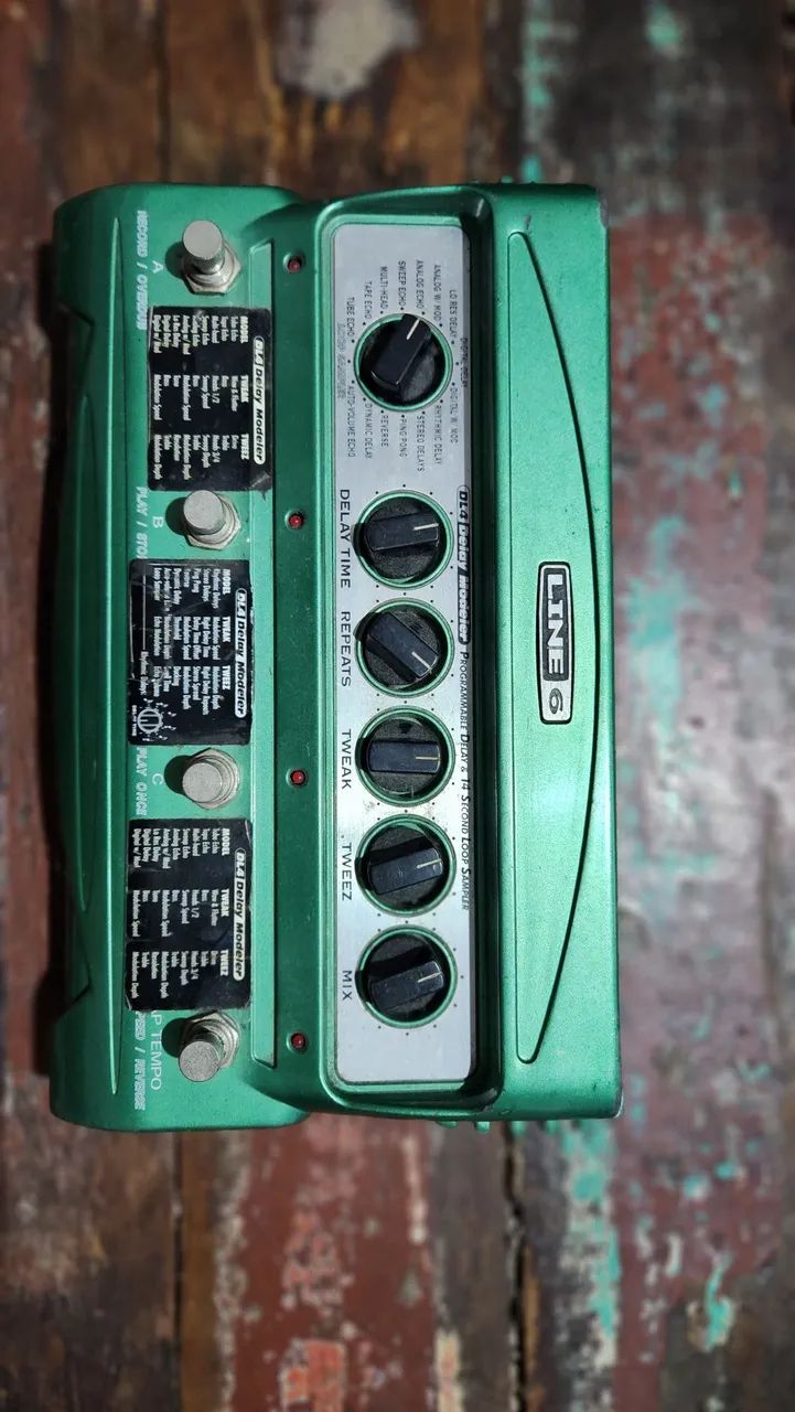 Pedal Line 6 DL4 - Delay Modeler | Usado - Instrumentos musicais