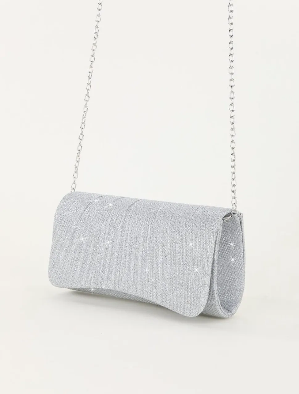 Bolsa/clutch prata