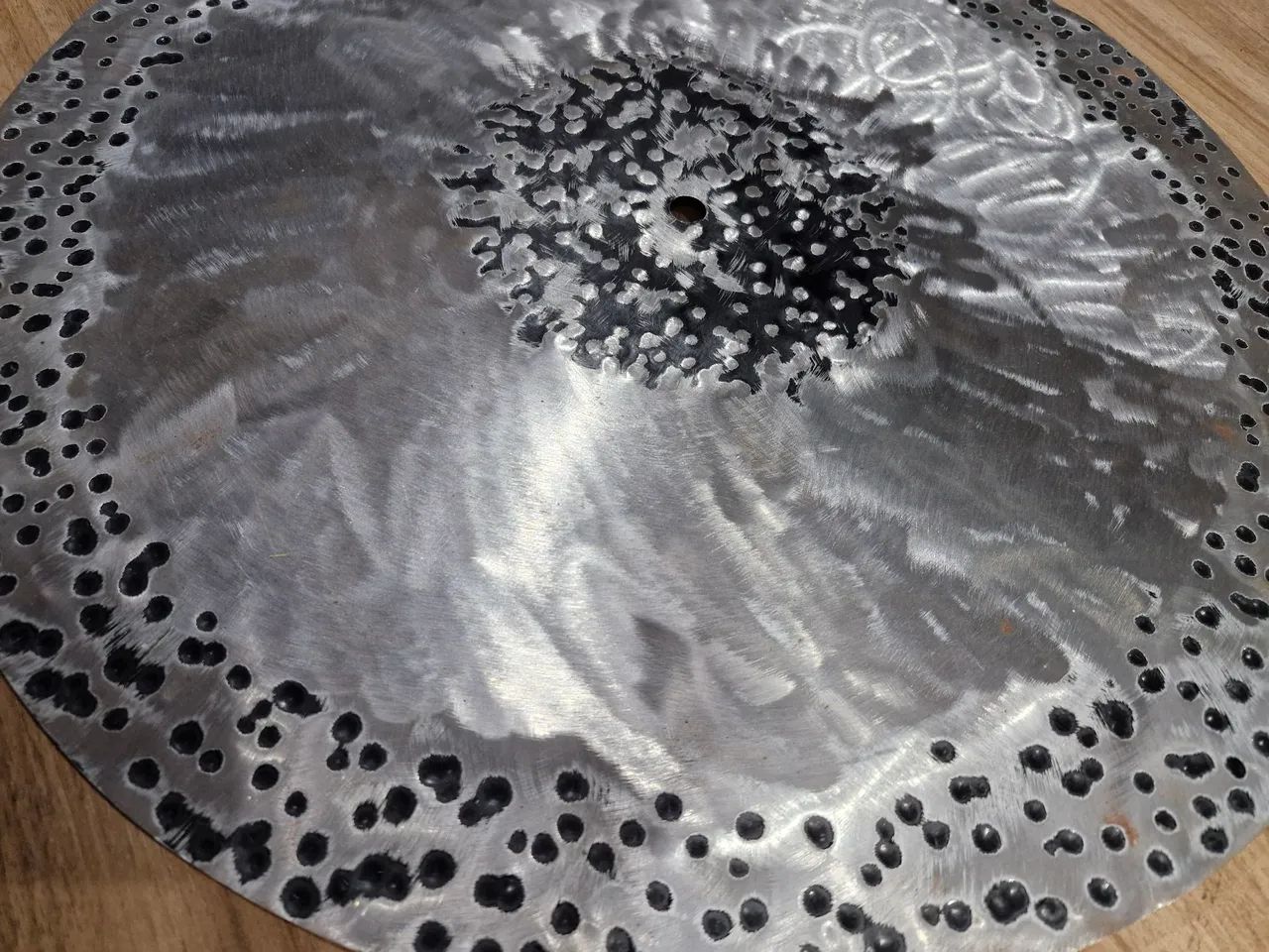 Prato De Efeito Clap Stack 18" Polegadas das SD Percussion (Luthier) - Foto 3