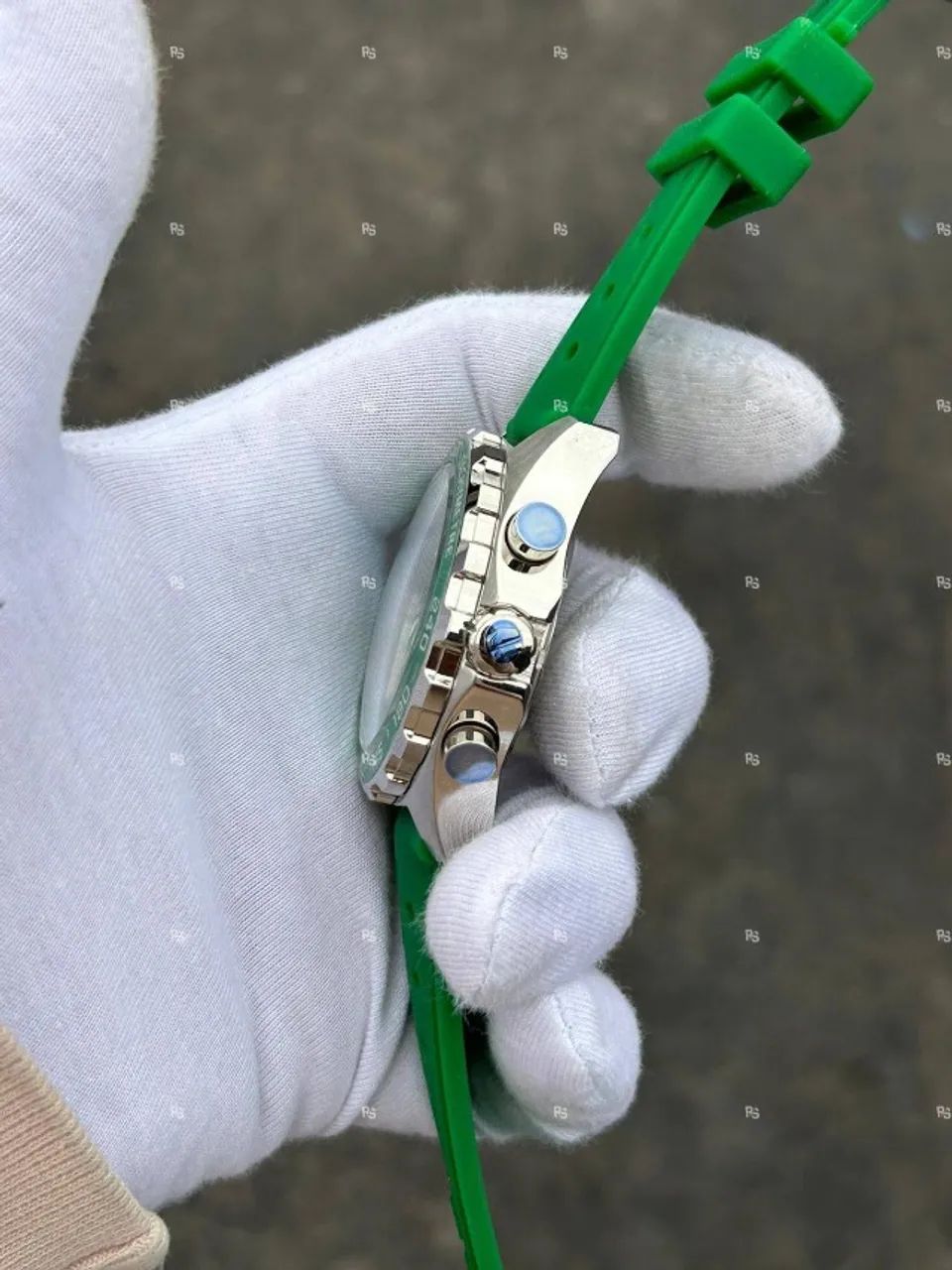 Relógio TAG HEUER FORMULA 1 PULSEIRA DE BORRACHA VERDE - Foto 5